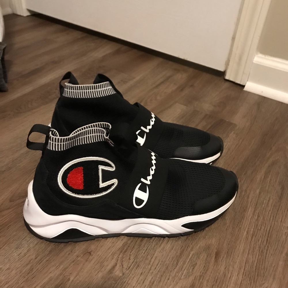 Black champion sneakers